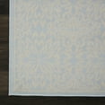 thumbnail image 4 of Nourison Jubilant Geometric Floral Ivory/Light Blue 2'3" x 7'3" Area Rug, (7' Runner), 4 of 7