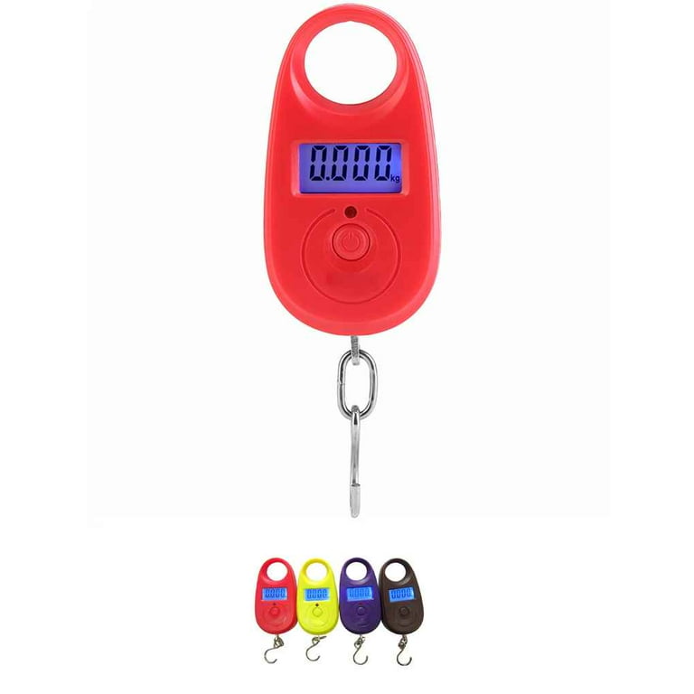 New 25Kg x 5g Digital Hanging Scale Mini Electronic Luggage Hook