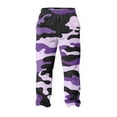 thumbnail image 5 of Hearthz Fleece Pajama Pants for Men Camouflage Pajama Pants Men Winter Warm Plush Fluffy Sleep Pants for Men with Pockets, 5 of 6