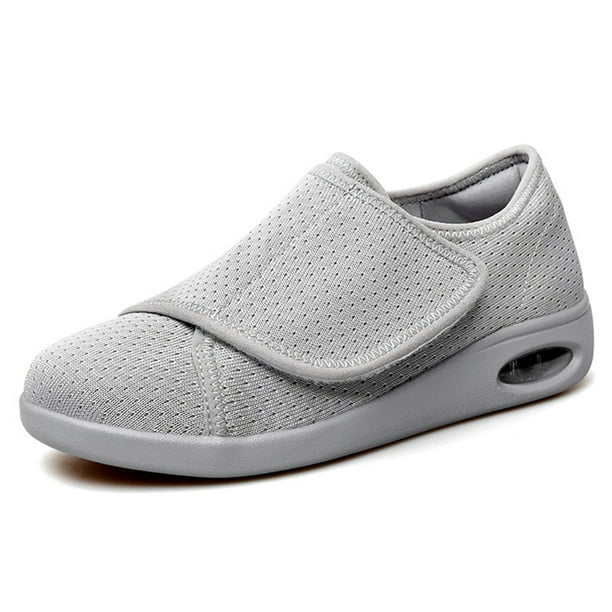 Deporte Con Cojín Aire Zapatos Anchos para Mujeres Diabéticas Pies Hinchados