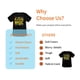 thumbnail image 4 of Papel de transferencia de calor HTVRONT para camisetas, 20 hojas A4, 4 of 8