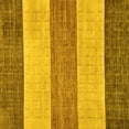 thumbnail image 1 of Ahgly Company Indoor Square Abstract Yellow Modern Area Rugs, 4' Square, 1 of 4
