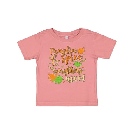 

Inktastic Pumpkin Spice and Everything Nice Gift Baby Boy or Baby Girl T-Shirt