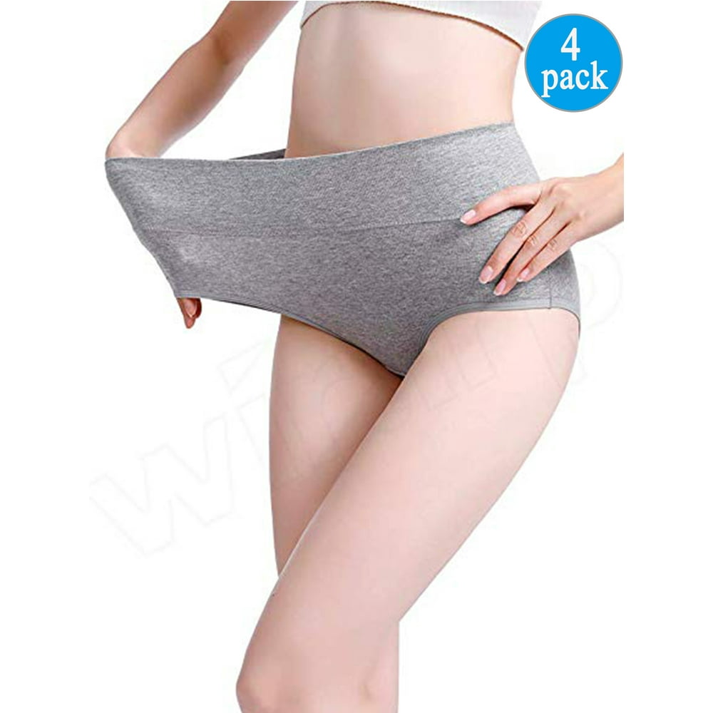 Lelinta LELINTA Women's Best Fitting Panties Briefs 4 Pack, Soft