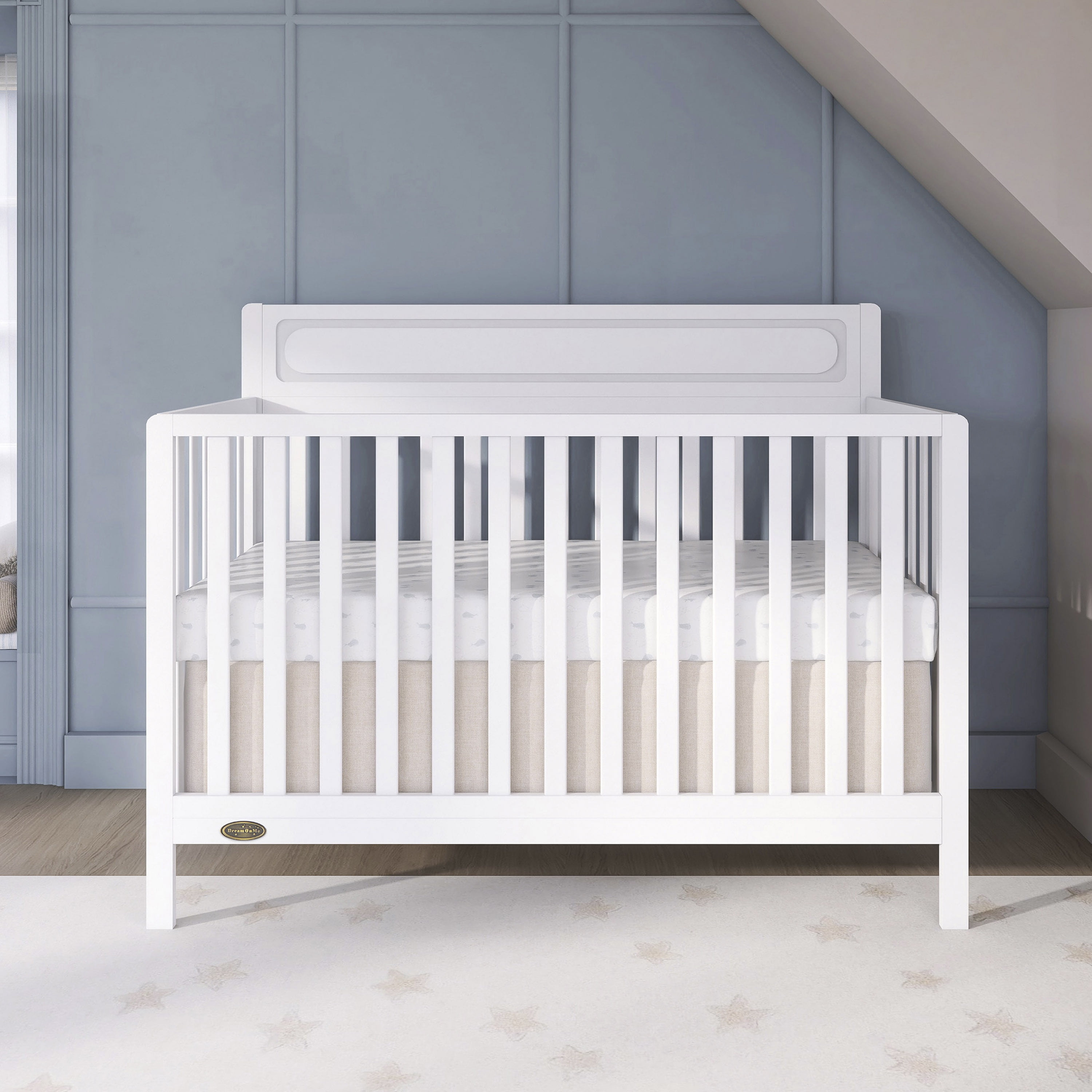 Dream On Me Avery Convertible Crib, White