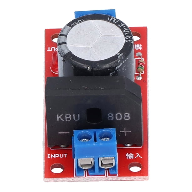 Amplificador De Potencia Rectificador 8A, Placa Rectificadora De Fuente De Alimentación De Filtro Rectificador De Alta Seguridad Para Computadora