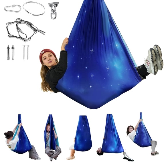 Columpio Sensorial Aokitec de Doble Capa para Terapia 136 kg