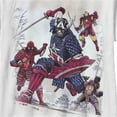 thumbnail image 2 of Boy's Marvel Samurai Warrior Avengers  Graphic Tee White X Small, 2 of 4
