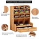 thumbnail image 3 of Wooden Desk Organizer with Drawer, DIY Pen Holder Storage Box Creative Desktop Storage Rack for Home, Office and Schoo, 3 of 5
