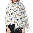 thumbnail image 5 of Shawl Wraps for Women - Farm Roosters Oversized Fall Winter Fashion Blanket Scarf for Women, 5 of 6