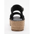 thumbnail image 3 of Viba - Alpargatas de ante negro negro 22 CM, 3 of 7