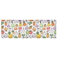 thumbnail image 6 of Yayeee Kitchen Valance Rod Pocket 54" x 18" Living Room Window Curtain, Cute Vegetables, 6 of 6