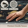 thumbnail image 6 of ODIKA Map Constellation Border Planets Orbiting Stars Cosmic Galaxy Flowing Dynamic Low Profile Flatwoven for Great Room, Indoor Open Concept, Large Living, 6 of 7