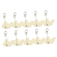 thumbnail image 2 of Tachiuwa 10 Pieces Place Card Holders Table Number Holders Card Stand Merchandise Sign Clip Menu Clips for Cake Shop Retail Food Signs Gold, 2 of 10