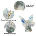 thumbnail image 3 of Butterfly Hair Claw Clips - Non-slip Hair Jaw Clips Strong Hold Claw Clipblue, 3 of 5