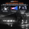thumbnail image 3 of LEDMIRCY R1 Pure White Rock Lights 16PCS with Switch Wiring Harness, High Power Waterproof Underglow for Utv Atv off Road Trucks, 3 of 7