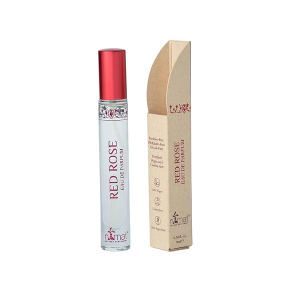 Perfume Nemat Red Rose Eau de Parfum, 9 ml, para hombre y mujer