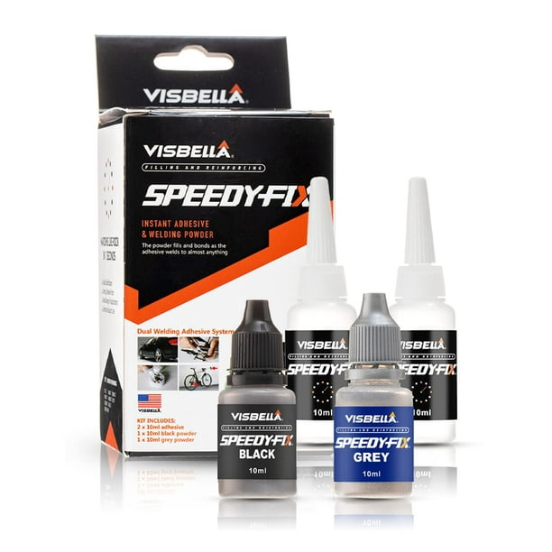 Pegamento reparador Visbella 7 Seconds Speedy Fix con polvos de relleno