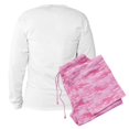 thumbnail image 2 of CafePress - Paw Print - Women's Long Sleeve Relaxed Fit Cotton Light Pajama Set, 2 of 3