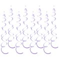 thumbnail image 2 of ZheElen 6piece Swirl Pendant For Graduation Celebration Exquisite Craft Wide Application PVC Birthday Star Spiral Pendant TYPE9 NO9, 2 of 5