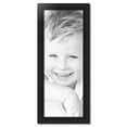 thumbnail image 2 of ArtToFrames 16" x 43" Majestic Black Picture Frame, 16x43 inch Black Wood Poster Frame (WOM-5120), 2 of 7