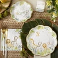 thumbnail image 4 of Safari Paper Plates Napkins, Kate Aspen 16pcs 7 inch & 16pcs 9 inch Heavy Duty Disposable Party Plates, 16pcs 8 oz. Paper Cups, 30pcs 6.5 inch Durable Paper Napkins for Birthday, Baby Shower Party, 4 of 8