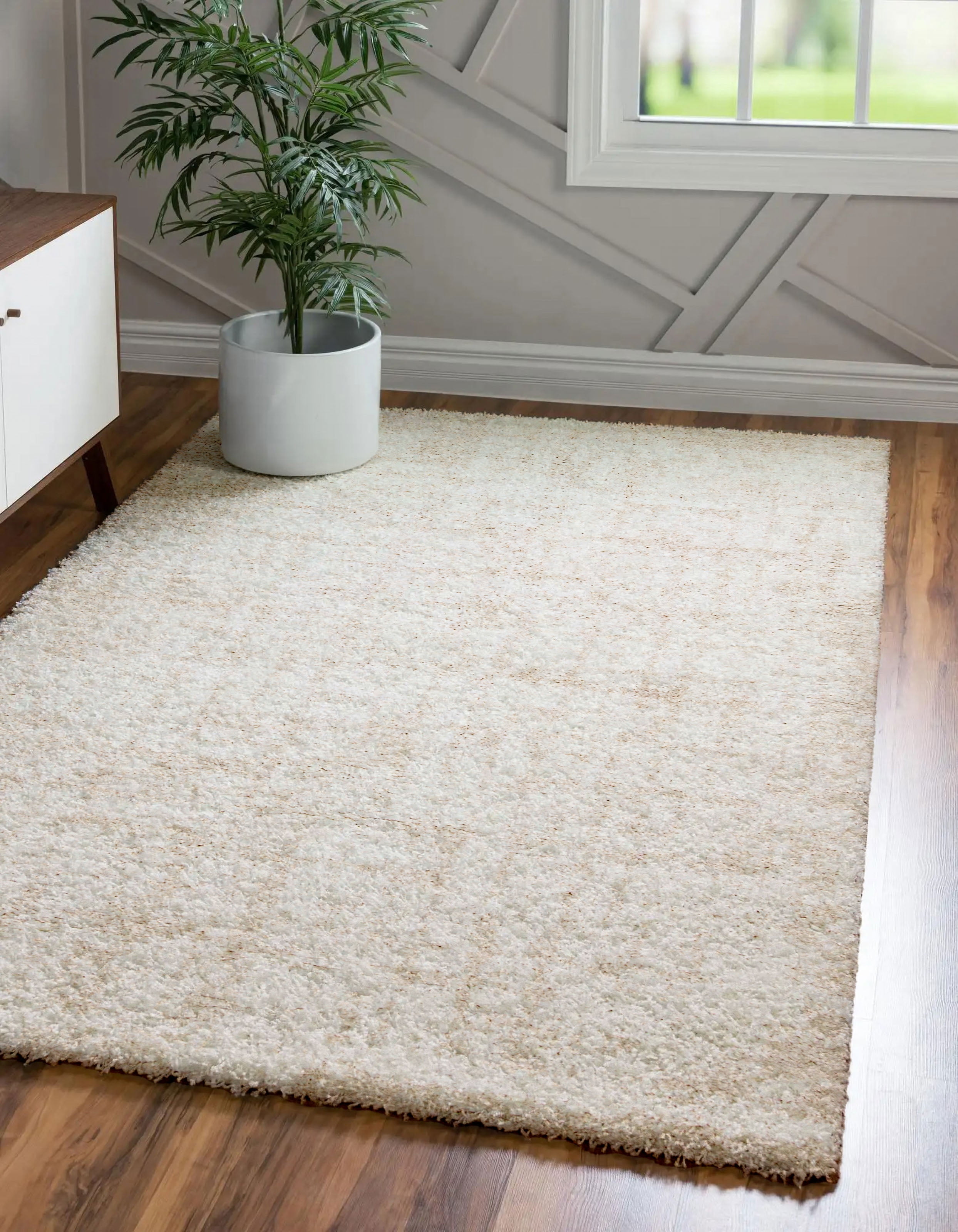 ECARPET Playa Contemporary/Modern, Plush & Shags Area Rug for Living Room, Bedroom, Dining Room, Entrance, Hallway and More.