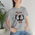 thumbnail image 3 of Bigfoot Shirt, Funny Valentine Big Foot Shirt, 3 of 4