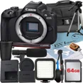 thumbnail image 1 of Canon EOS R50 Appareil Photo Sans Miroir (Boîtier) avec Carte Mémoire 64 Go + Étui + Flash LED + Ensemble d'Accessoires ZeeTech, 1 of 9