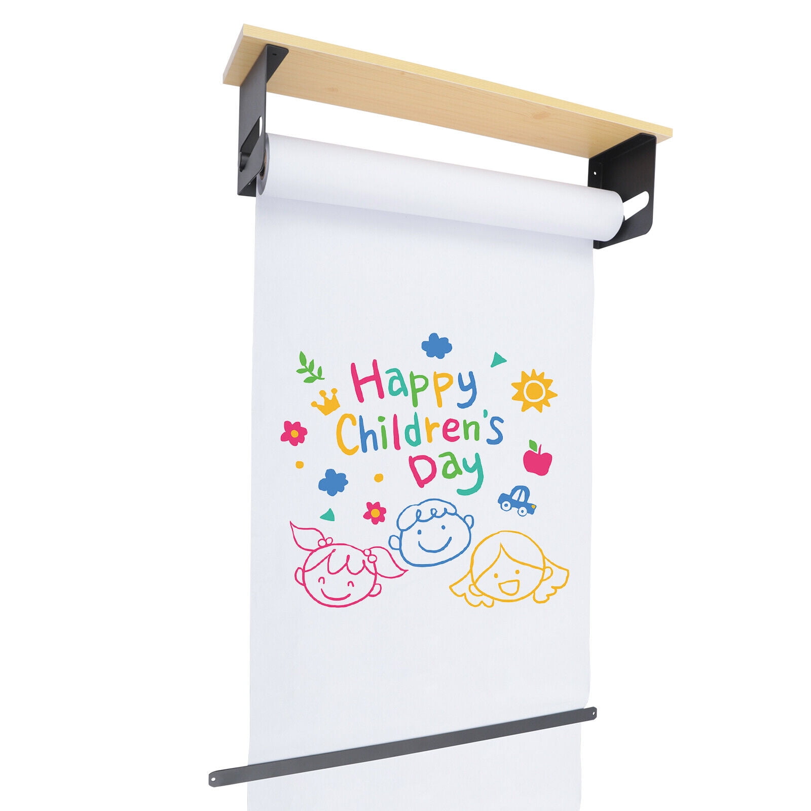 Wall Mounted Note Paper Dispenser with a 160 foot roll of paper included