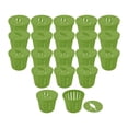 thumbnail image 1 of 20 Piezas Paderas de cesta de plantación hidropónica maciza resistente múltiples propósitos múltiples suministros de maceta hidropónica de servicio Verde, 1 of 8