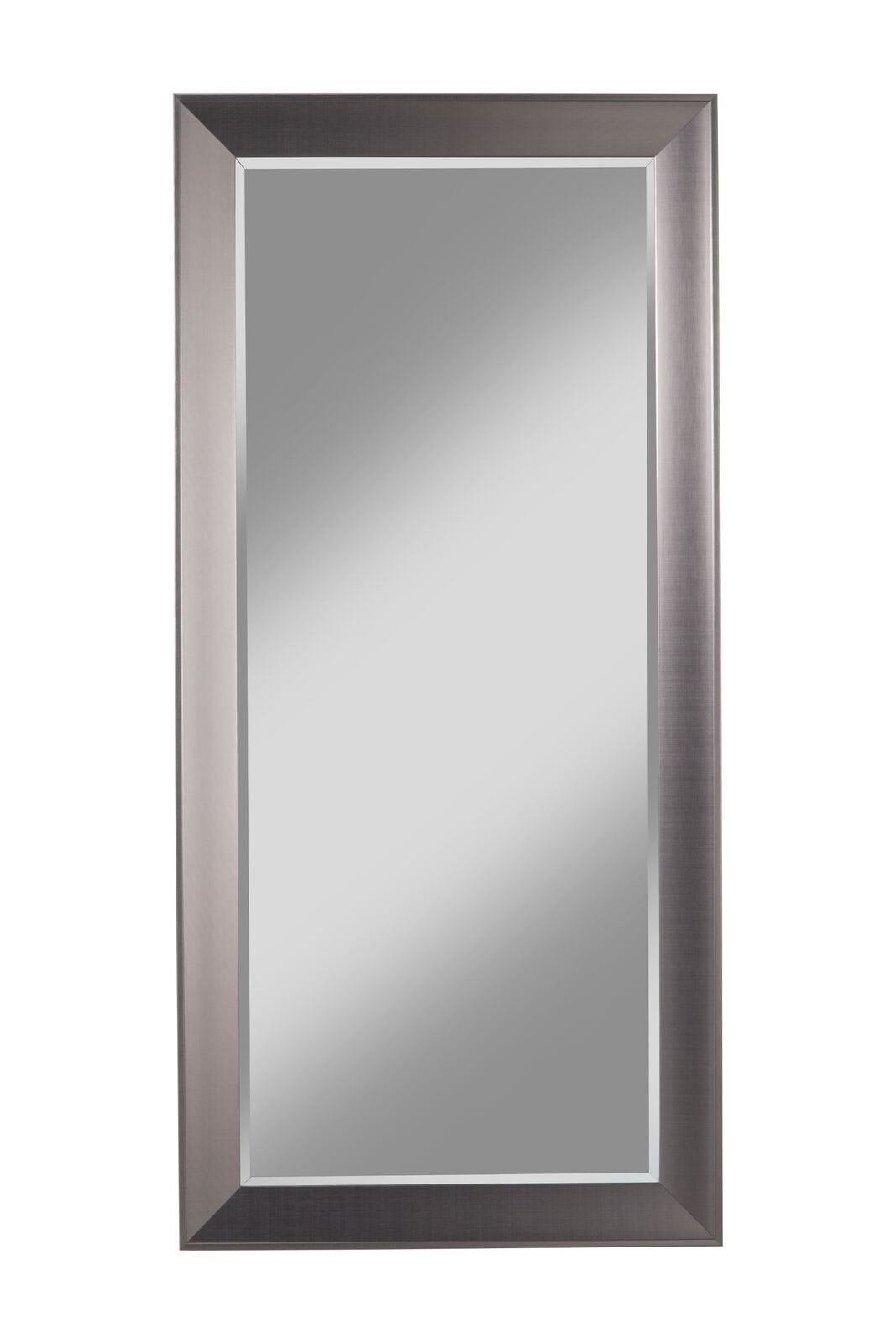 Contemporary Silver Full Length 65"x31" Leaner Mirror by Martin