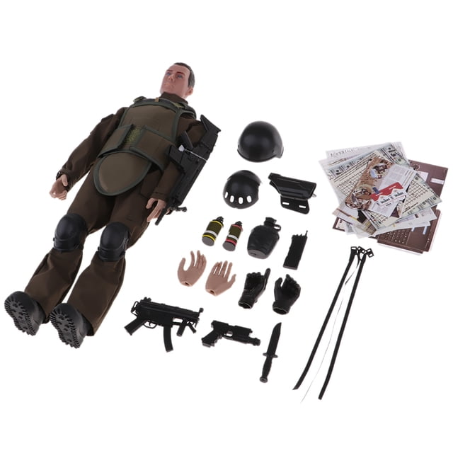 lionlar 1/6 Scale Military Soldier Model 12in. Action Figure Playset W/ Uniform and