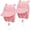 Pink, variant on 2 Pack Toddler Baby Sun Hat Kids UPF 50+ Adjustable Summer Beach Hats with Neck Flap for Boys Girls Age 6-12 Months/2-4 Years