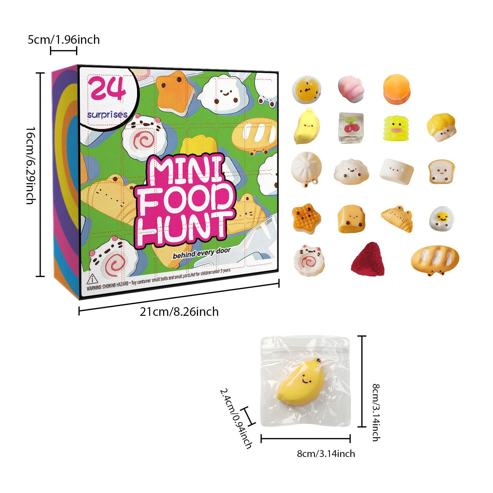 Dumpling Stress Ball, Squeeze Stress Ball, Play for Student Kitchen Set, 1 Blind Box, 24 Assorted Pc, Relaxation Relief Toys, Office School Travel, Kids' Party Favor Sets