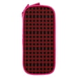 thumbnail image 2 of XMXY Red Tartan Checkered Pencil Case Cute Aesthetic, Portable Pencil Bags with Compartments Zipper Pink, 2 of 7