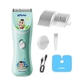 thumbnail image 1 of Cortapelos para bebés, recortadores de corte de pelo de menor ruido para niños, máquina de corte de pelo recargable para niños pequeños, Kits de corte de pelo, 1 of 5