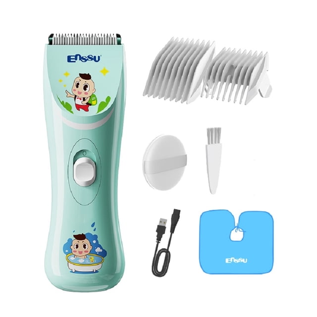 Cortapelos para bebés, recortadores de corte de pelo de menor ruido para niños, máquina de corte de pelo recargable para niños pequeños, Kits de corte de pelo