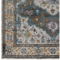 thumbnail image 3 of Modway Success Anisah Distressed Floral Vintage Medallion 8x10 Area Rug in Gray, Ivory, Yellow, Orange, 3 of 8