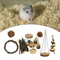 thumbnail image 1 of Rabbit Chew Bunny Chew Toys Cake para Bunny, Chinchilla, Hamsters Grinding , mi E Salvador Juguetes de madera para hámster, 1 of 8