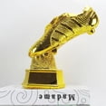 thumbnail image 3 of Golden High Heel Football Boot Champion Replica Trophy Top Statue Fans Souvenir Cup Birthday Soccer Player Shoe Crafts, 3 of 4