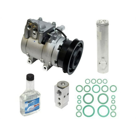 A/C Compressor Kit - Compatible with 2006 - 2009 Hyundai Tucson 2.0L 4-Cylinder VIN B 2007 2008