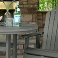 thumbnail image 3 of Highwood's 36" Round 3-pc Hamilton Dining Set - Counter Height, Outdoor, Eco-friendly, Synthetic Wood, 3 of 10
