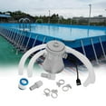 thumbnail image 4 of 600 Gallons Swimming Pool Cartridge Filter Pump Circulation Pump Kit -US Standard, 4 of 7