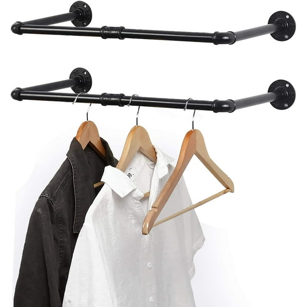 Clothes Rack Metal, Commercial Wall Mounted Coat Racks