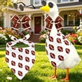 thumbnail image 2 of Ccwuwei Porch Goose 23 inch Clothes Halloween, Football Themed Decor Accessories Set with Bow & Sunglasses for 23" Cement Statue Garden Patio Outdoor Decoration, 2 of 9