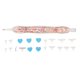 thumbnail image 1 of 6.2in Rhinestone Painting Art Pen Resin Plastic Colorful Convenient Rhinestone Painting Tool Kit for Gift Five Pointed Star, 1 of 5