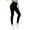 Black, variant on Besolor Women's Scrunch Workout Leggings Seamless High Waisted Stretchy Yoga Gym Running Compression Pants