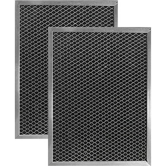 Air Filter Factory Replacement for 97007576, C-6105 Broan Range Hood Carbon Filters 2-Pack