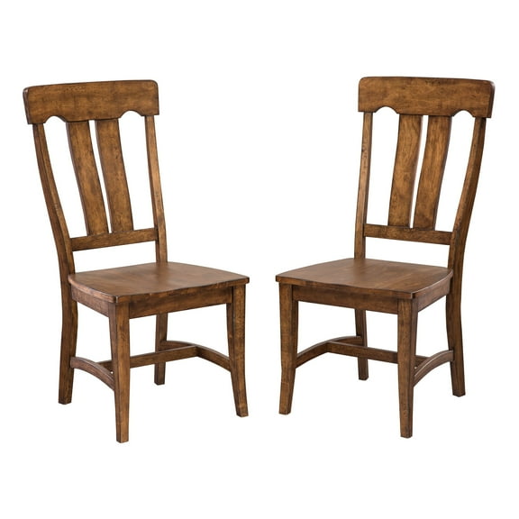 Intercon District Splat Back Side Chair (Set of 2)